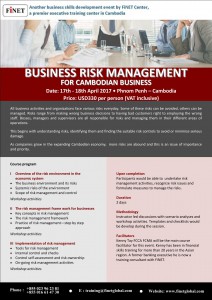 17-18 April 2017 - Business Risk Management and Controls-1