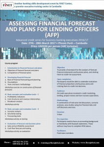 27-28 March 2017 - Assessing Financial Forecast and Plans