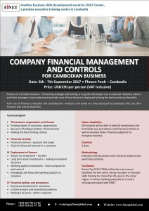 6-7 September 2017 - Company financial management-1