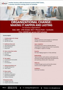 16-17 October 2017 - ORGANIZATIONAL CHANGE-1