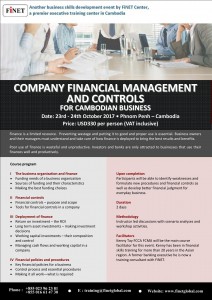 23-24 October 2017 - Company financial management-1