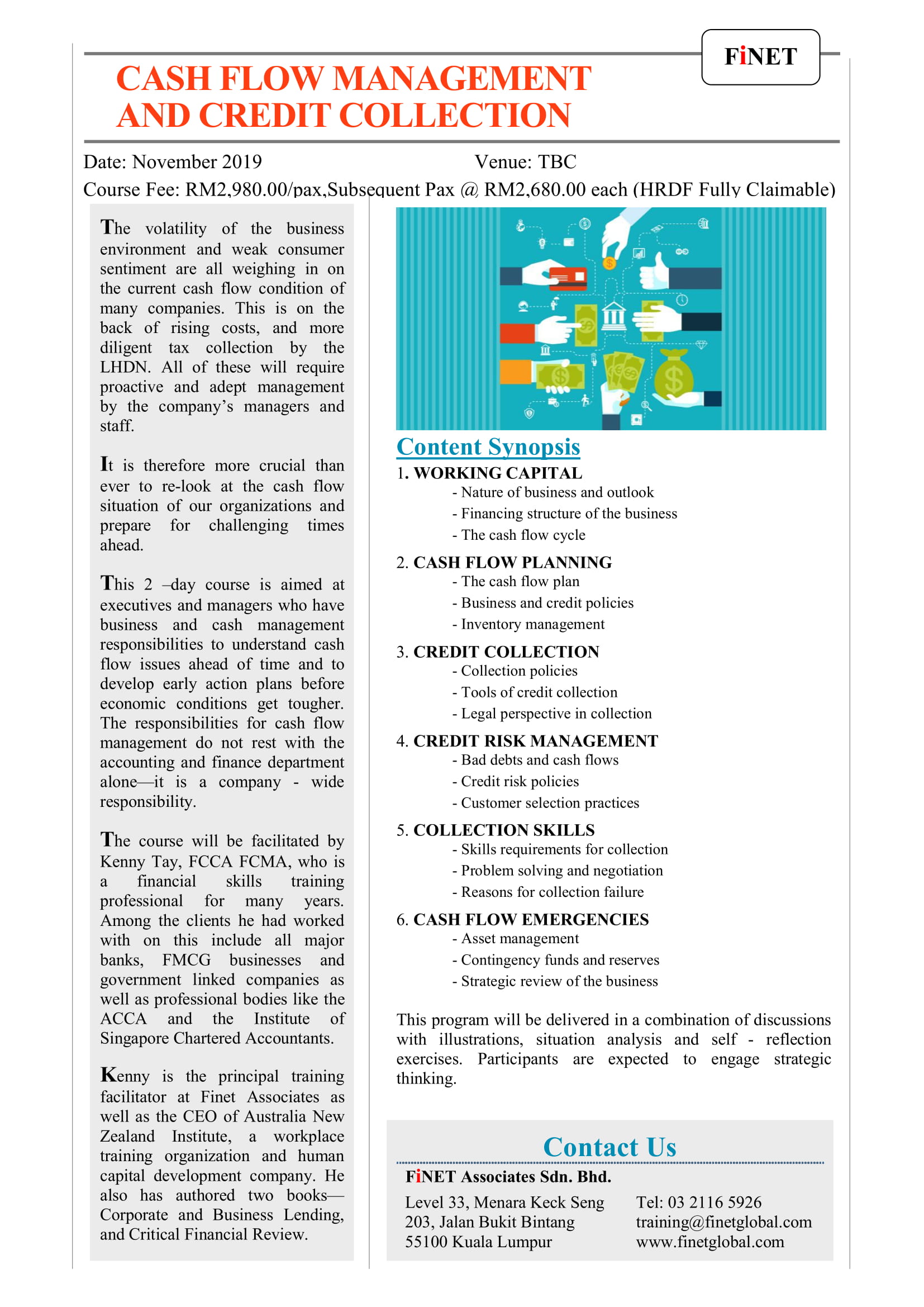 Cash Flow Management And Credit Collection
